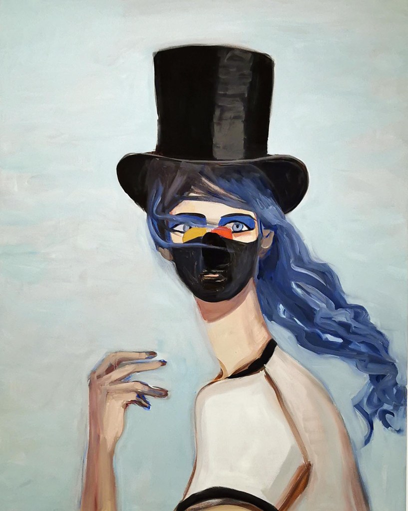 These are portraits of women I want to invite to my birthday party. They will come wired with harlequin mindsets, Bristol Cream, and spikes and all kitted out in the unique fashion sensibilities of the irrepressible Québeçoise.